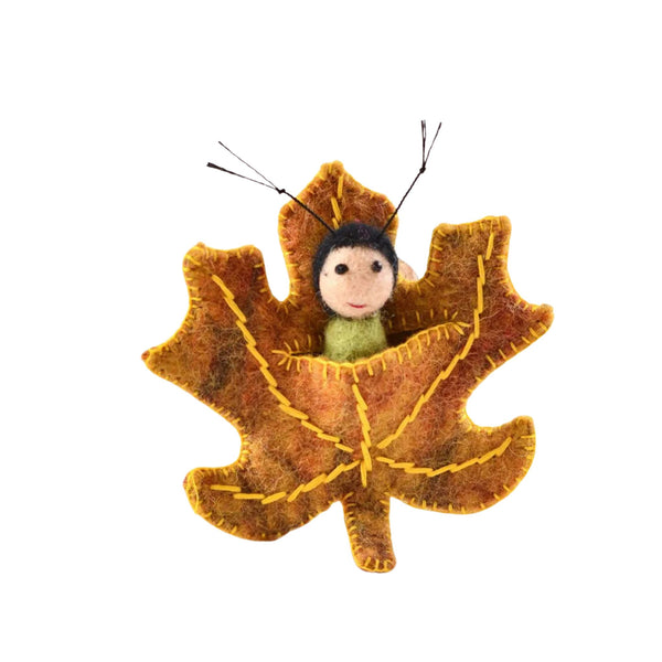 Felt Leaf Baby - Nepal