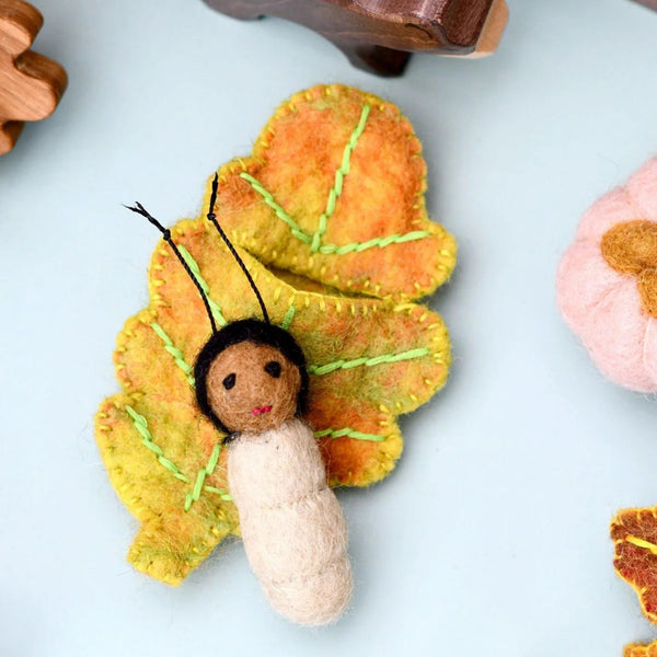 Felt Leaf Baby - Nepal