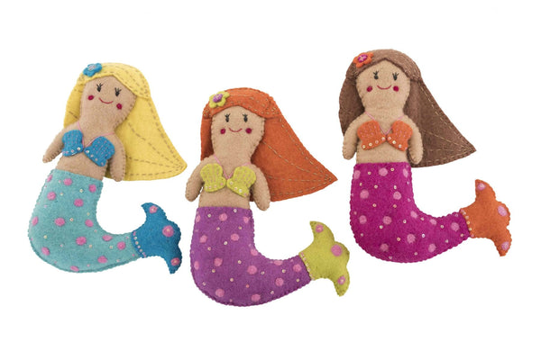 Felt Mermaid - Nepal