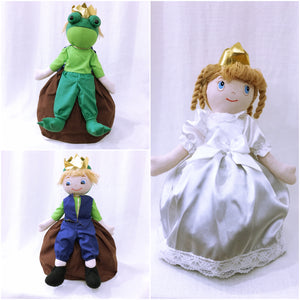  The Princess &The Frog Doll - Upside Down Toy Handmade in Thailand by the Fatima Centre | Shop Ethical Gifts for Children at ONLY JUST |