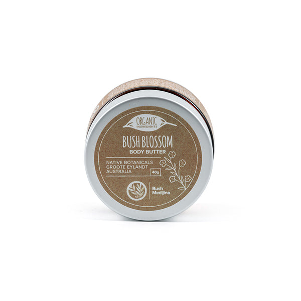 Bush Medijina bush blossom body butter open - Shop Fair trade, Ethically handmade, natural Australian skincare at ONLY JUST 