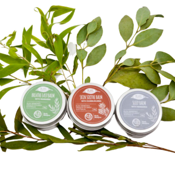 Bush Medijina body balm three pack - Shop Fair trade, Ethically handmade, natural Australian skincare at ONLY JUST 