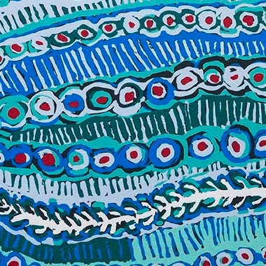 Murdie Morris Blue Tablecloth - Australia