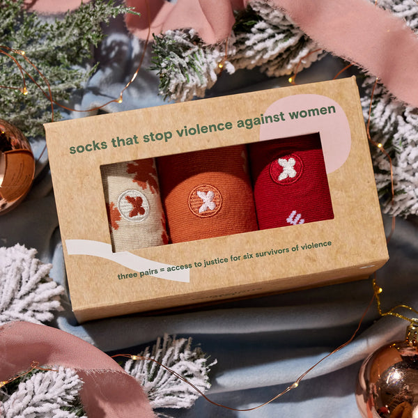 Socks That Stop Violence Against Women Collection - India