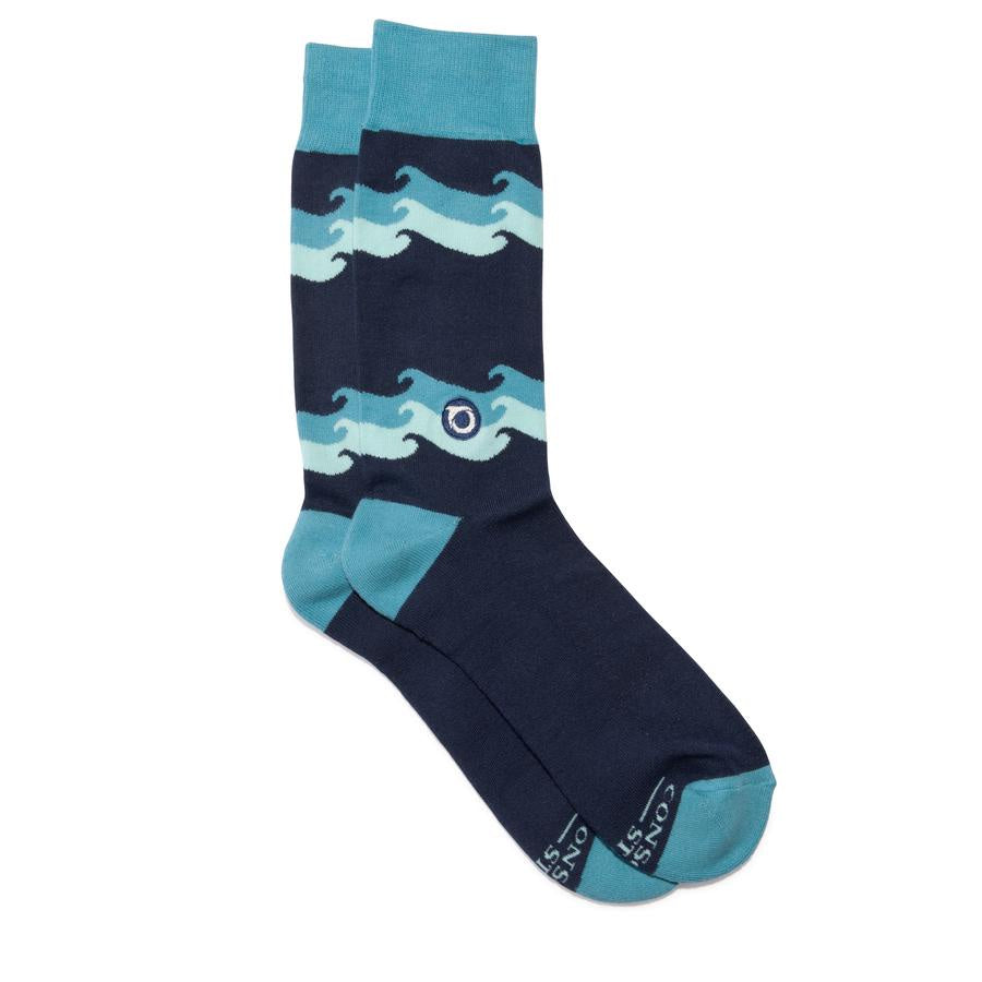 Socks That Protect Oceans - Waves - India