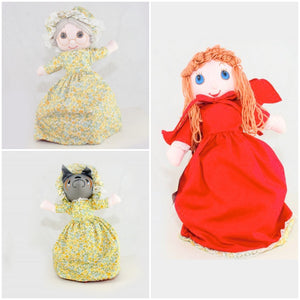 Little Red Riding Hood Doll - Upside Down Toy Handmade in Thailand by the Fatima Centre | Shop Ethical Gifts for Children at ONLY JUST |