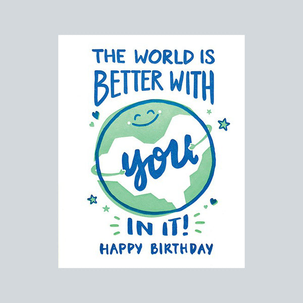 Good Paper Handprinted Greeting Card - Birthday, Philippines