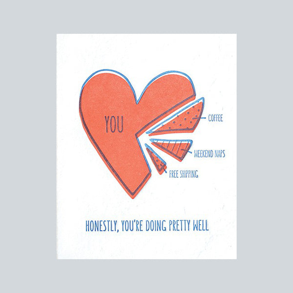 Good Paper Handprinted Greeting Card - Love, Philippines