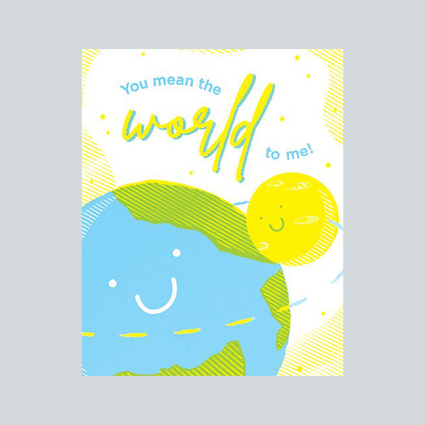 Good Paper Handprinted Greeting Card - Love, Philippines
