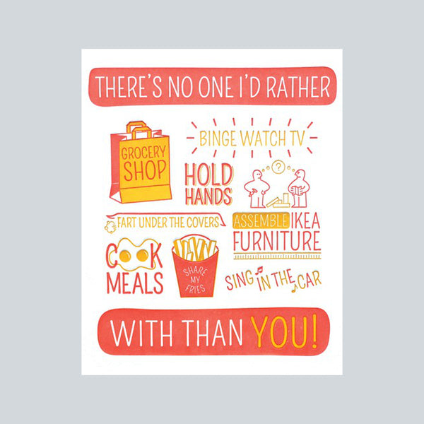 Good Paper Handprinted Greeting Card - Love, Philippines
