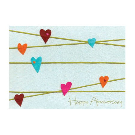 Good Paper Greeting Card - Anniversary, Rwanda