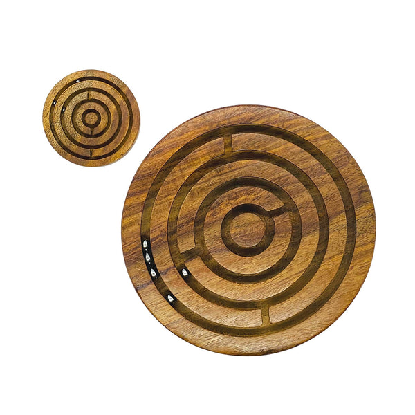 Rosewood Labyrinth Game - India