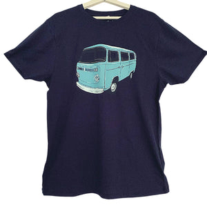 '75 Microbus T-Shirt Navy Blue - India
