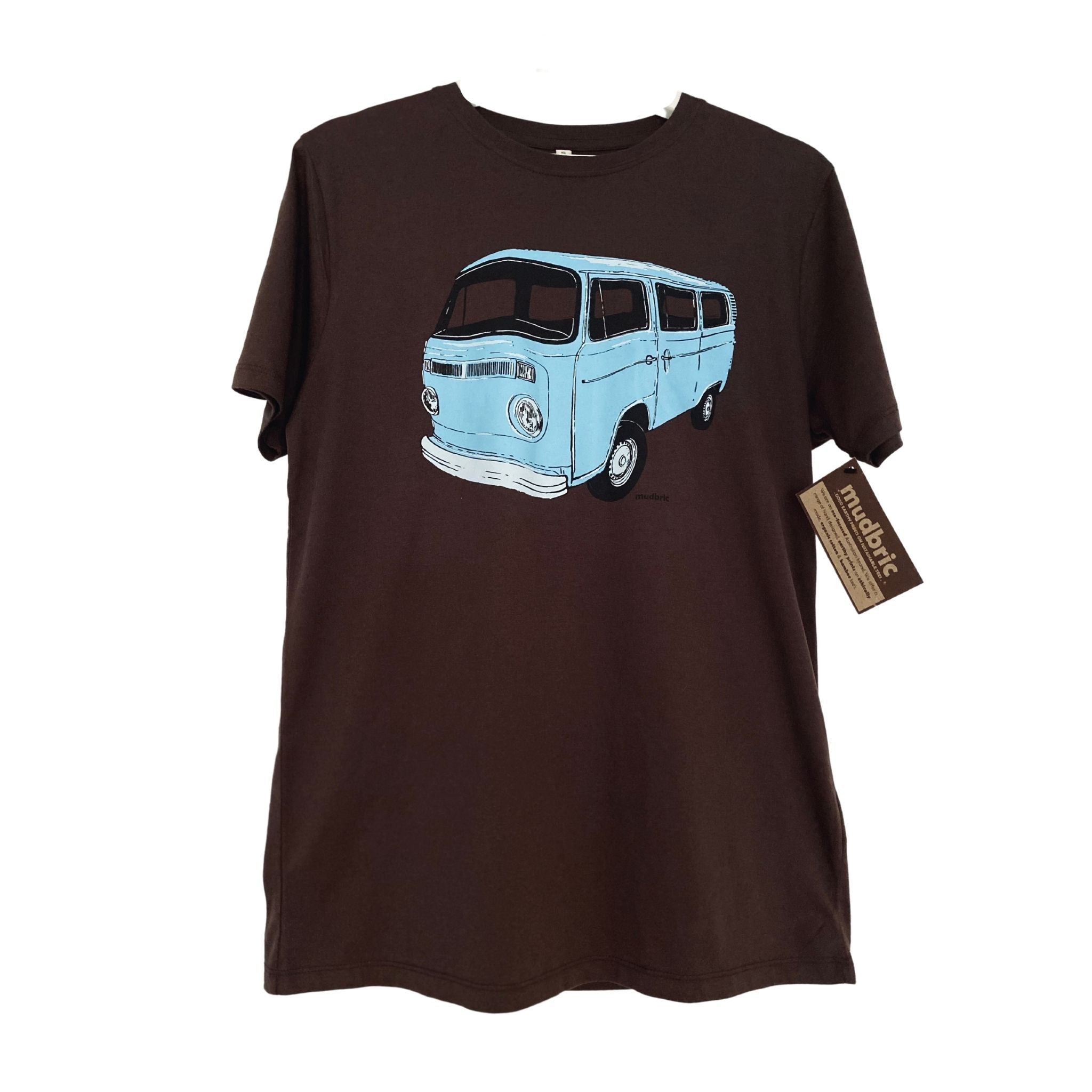 '75 Microbus T-Shirt Chocolate Brown - India