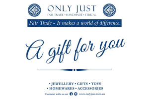 Give The Gift Of Fair Trade - Redeemable ONLINE ONLY