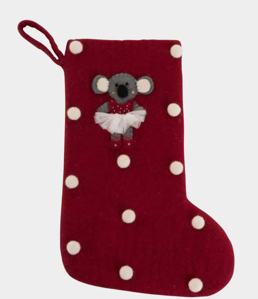 Felt Christmas Stocking - Nepal