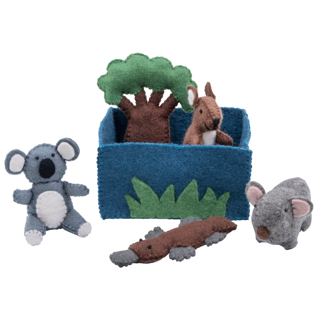 Felt Australian Playset - Nepal