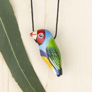 Songbird Gouldian Finch Whistle Necklace - Thailand