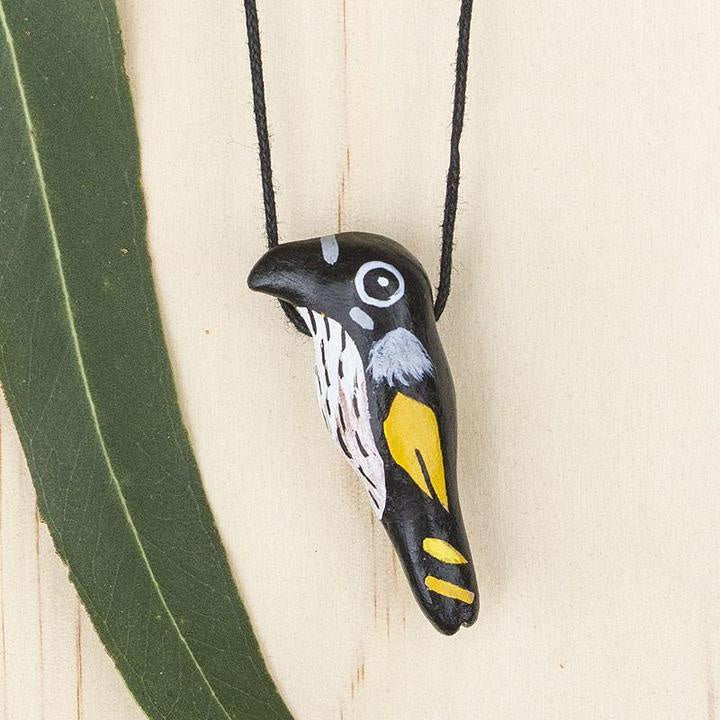 New Holland Honeyeater Whistle Necklace - Thailand