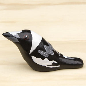 Songbird Australian Magpie Paperweight Whistle - Thailand