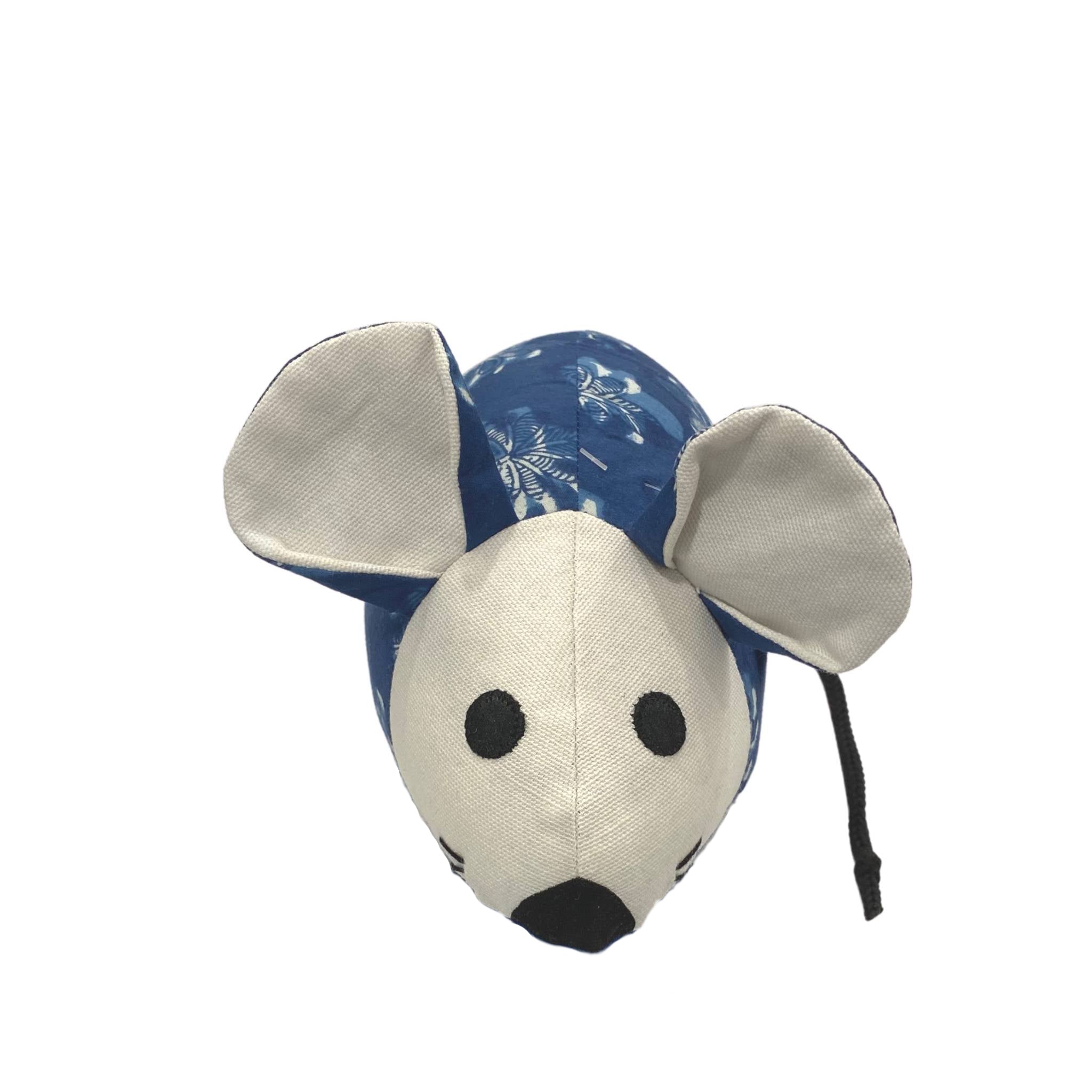 Aromatic Indigo Mouse Door Stop