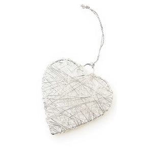Handmade Wire Heart Ornament - India
