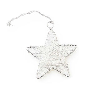 Handmade Wire Star Ornament - India